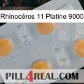 Rhinocéros 11 Platine 9000 24